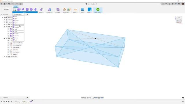 Fusion 360 Form Mastery - Part 1 - How To Create A Form Body #Fusion360 #Tsplines #Forms