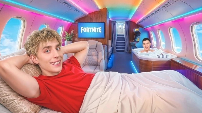 24 Часа в САМОЛЕТЕ