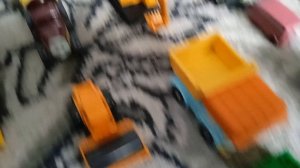 обзор на мою колекцию поездов 1#