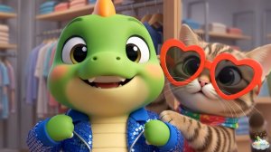 Модный показ — Веселая Песенка для малышей | Динозаврик Тоша