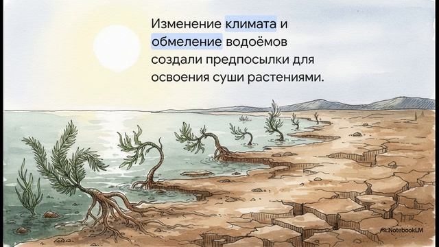 Биология 7 класс параграф 10 РАЗВИТИЕ РАСТИТЕЛЬНОГО МИРА