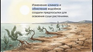 Биология 7 класс параграф 10 РАЗВИТИЕ РАСТИТЕЛЬНОГО МИРА