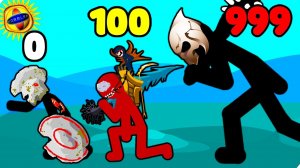 🌞ЗОМБИ И ВЕЛИКАНЫ ХОТЯТ МЕНЯ УБИТЬ! - Stick War Legacy