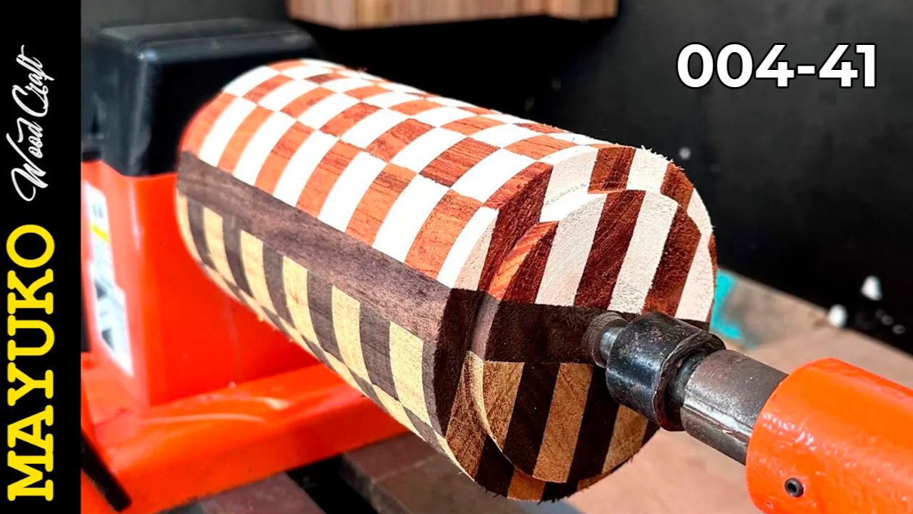 Сегментная ваза из дерева Мастер классы Токарка по дереву своими руками Сегментное точение по дереву