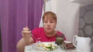 мукбанг/ завтрак/ болталка