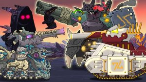 Новый хозяин Мимика  + Левиафан vs Картограф - Мультики про танки