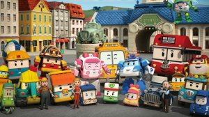 робокар поли увлекательная и развлекательная игра для детей мультфильм