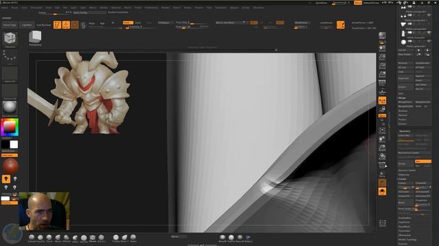 17. Вносим некоторые изменения и начинаем меч