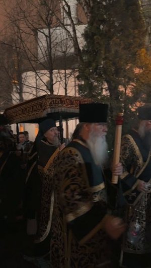 Крестный ход с Плащаницей #страстнаянеделя