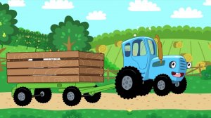 Синий Трактор / Развивающая Игра Для Детей. Игра Для Малышей