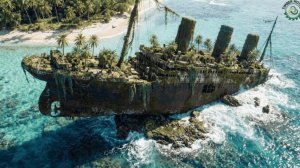 Заброшенный круизный лайнер превращается в крутую мегаяхту.