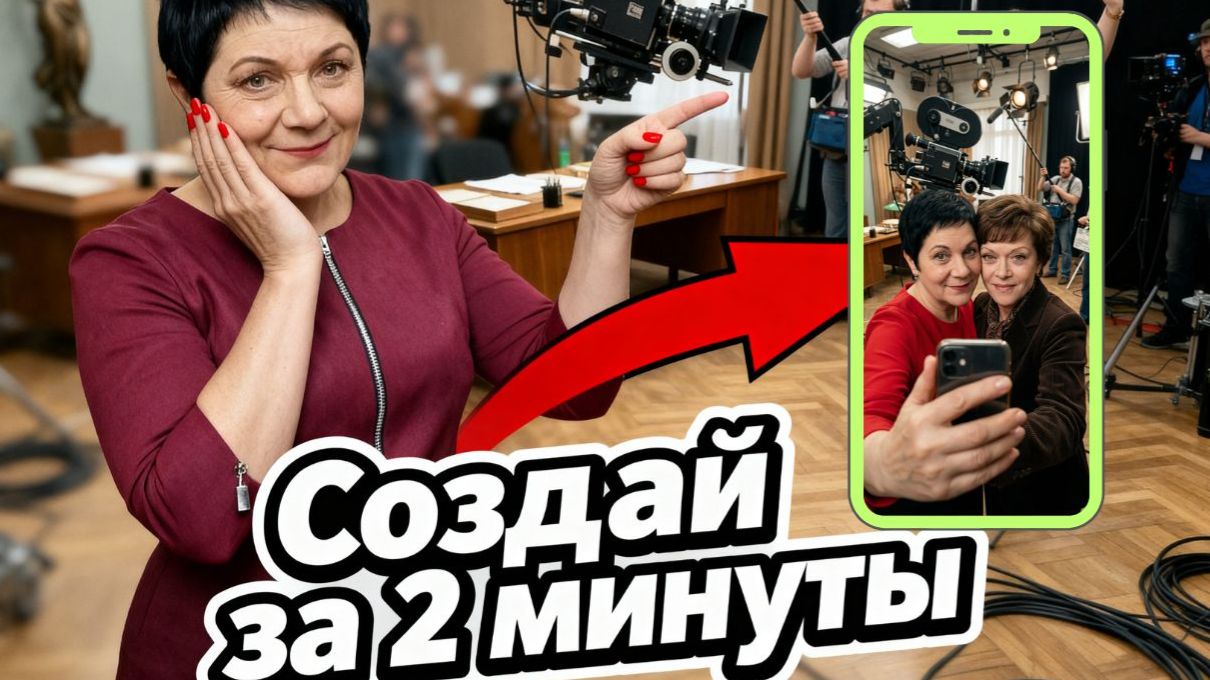 Как создать реалистичное фото с знаменитостью бесплатно