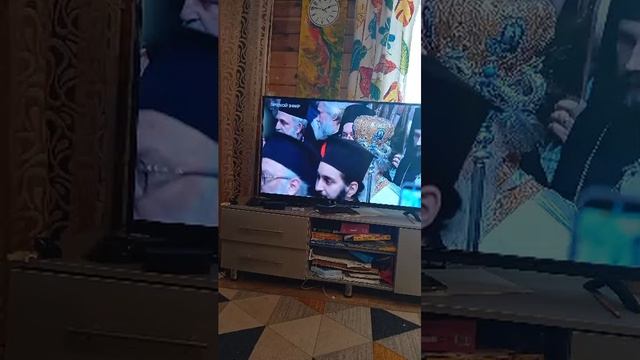 в ожидании благодатного огня