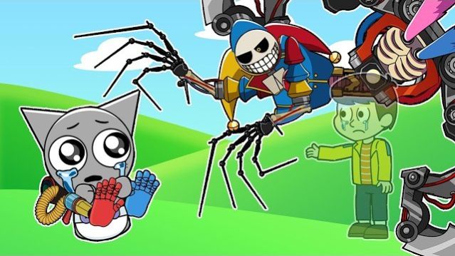 СПРУНКИ МАЛЫШ СЕРЫЙ ПРОТИВ ПРОТОТИПА!ПРОТИП-НЕ МОНСТР!! Poppy Playtime анимация