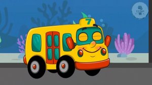 ПОДВОДНЫЙ МИР 🐠 Учим ЛЕВО и ПРАВО  Автобус развивающий
