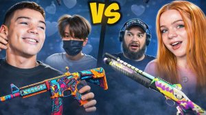 БЕРСЕР и ХИМИ vs КАЗАШКА и МАФИОЗНИК - ЛЮБОВНАЯ ИГРА В STANDOFF 2