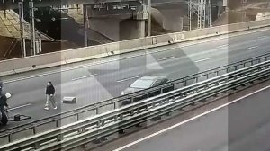 Момент смертельного ДТП с "Ягуаром" в Москве попал на видео