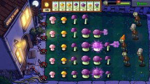 🌱"Plants Vs Zombies"🧟♀️ Но в 3D + 🔥Прохождение Ночной Лужайки🔥