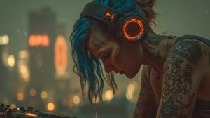 Deep Electro Vibes - Night Drive Music & Rooftop Lounge Mix - Late Night EDM Desert Beats-(1080p30)