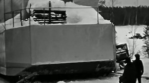 1979 год. Ямал. Транспортировка суперблока КНСБ-1