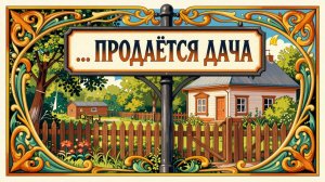 ПРОДАЁТСЯ НАША ДАЧА