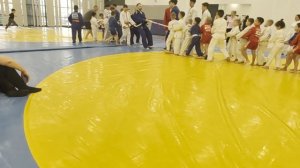 Лиза на совместной тренировке с родителями