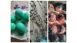 Со Светлой Пасхой. Болтаю. Показываю мотоцикл