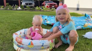 СОФУНЬЯ ШАЛУНЬЯ - СОФИЯ КУПИЛА БАССЕЙН ДЛЯ СЕСТРЫ.