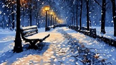 Песни на мои стихи - Падает снег...