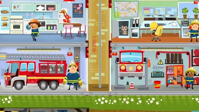 пожарники мультфильм для детей