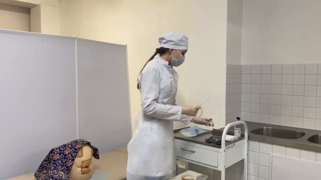 Практический навык  Постановка гипертонической клизмы