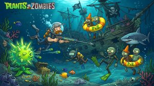 Зомби против растений! Plants vs Zombies ПвЗ PvZ Растения против Зомби Битва прохождение игры