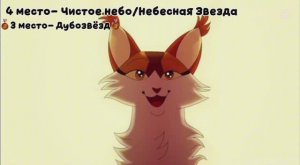 Топ моих нелюбимых персонажей|| Коты-Воители