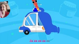 Мими и её семья - Раскрасим машинки. Мультфильм с моими комментариями