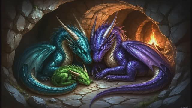 месть дракона - авторская песня, творчество нейросетей