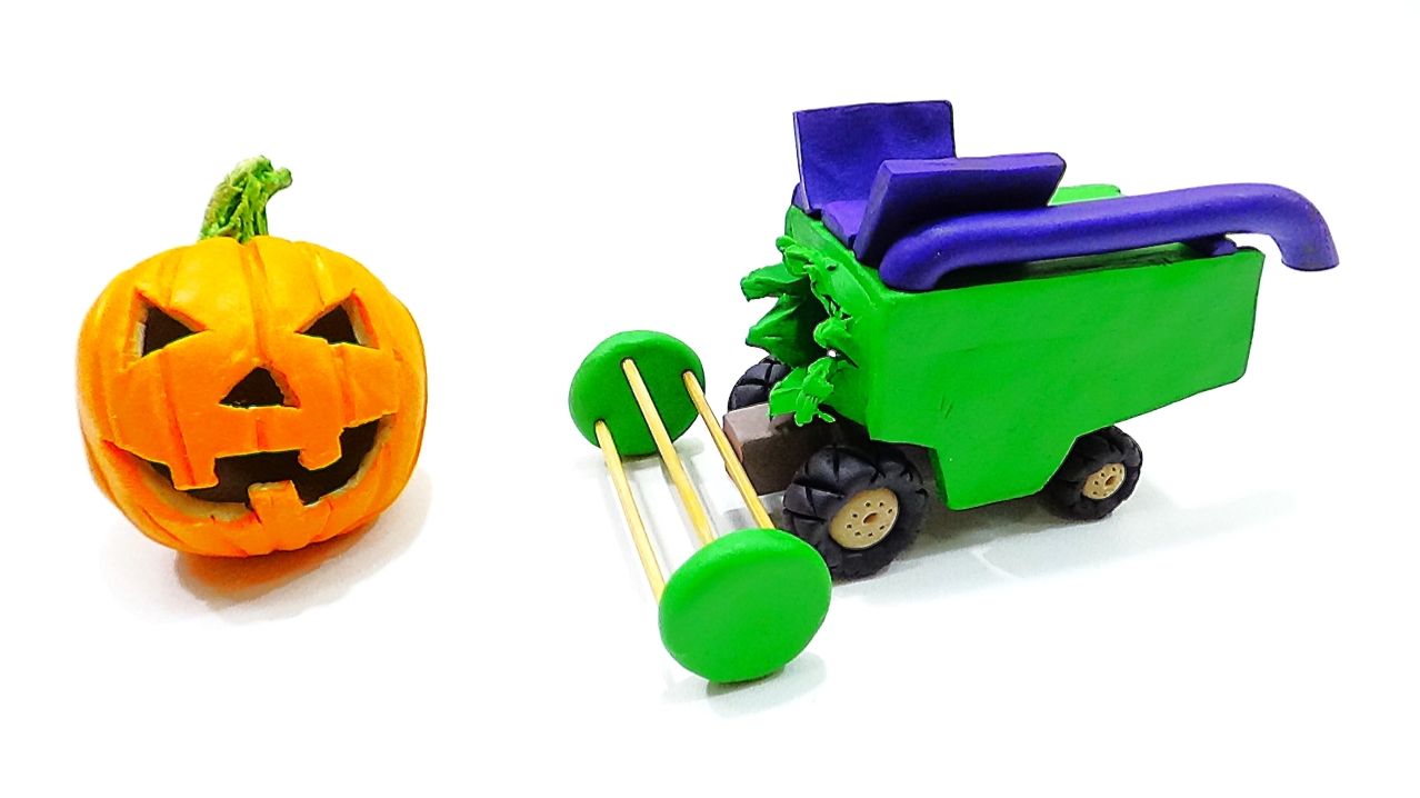 КАК СЛЕПИТЬ КОМБАЙН из ПЛАСТИЛИНА