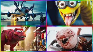 ТОМАС ПАРОВОЗИК EXE против ЧУ-ЧУ ЧАРЛЬЗ и МАКВИН ДИНОЗАВР — Битва в Зараженном Небе 🚂🦖⚡️