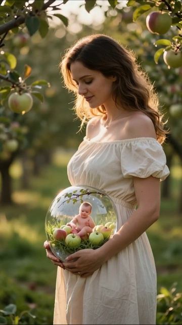 Нежность и плоды жизни: уникальный мир материнства #материнство #природа #красота