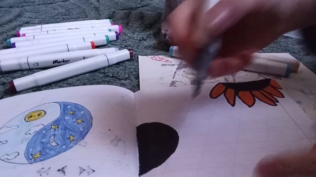 вкусный день | рисуем в скетчбуке