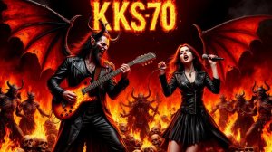 В АДУ СГОРАЕТ МОЯ ДУША (CAVER) - RUSSIAN SIBERIAN ROCK - АВТОР СТИХОВ KKS-70