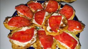 Закуска из кабачков - легко и вкусно.