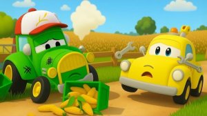 🍿Происшествие на Ферме! Трактору нужна помощь!