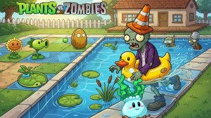 Зомби против растений Недетская битва Plants vs Zombies