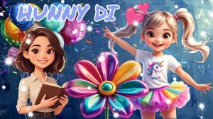 ✨Цветик Семицветик ✨ Диана и мама рассказывают сказку. Видео для малышей. Hunny Di💕