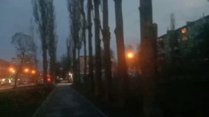 Апрель. Вечер. Липецк