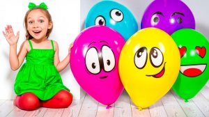 Детская песня про воздушный шар. Песни для детей от Майи и Маши+Веселые детские сборники