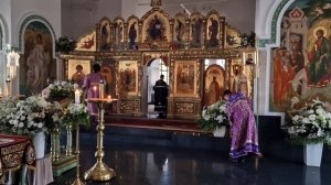 Великая Пятница 10.04.26. Слово о.Олега после вечерни и Литургии. Крестный ход с плащаницей