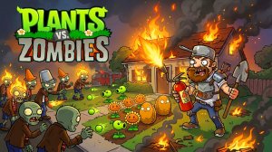 Зомби против растений! Plants vs Zombies ПвЗ PvZ Растения против Зомби Битва прохождение игры