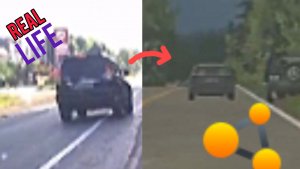 Аварии на реальных событиях в beamng drive #47