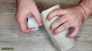 Взял кусок панели пвх и овощечистку, гениальные идеи за копейки! Стильное кашпо и бочонок